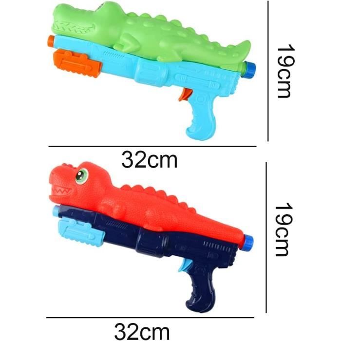 Pistolet A Eau, Water Gun, Avec 650Ml De Haute Capacité Et Une Portée