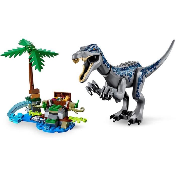 75935 Jurassic World L affrontement du Baryonyx la Chasse au tresor avec Jouet Buggy Hors Route Cdiscount Jeux Jouets