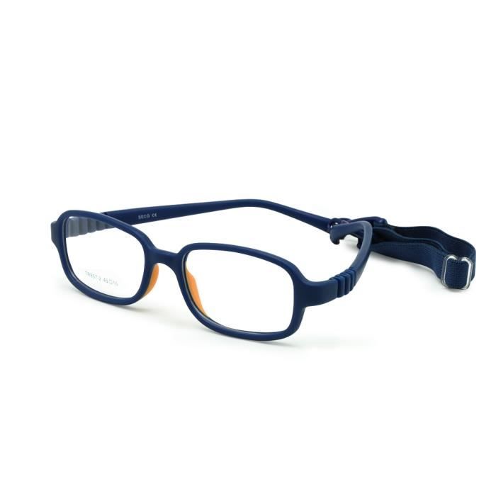 Couleur orange marine Lunettes pour enfants monture optique