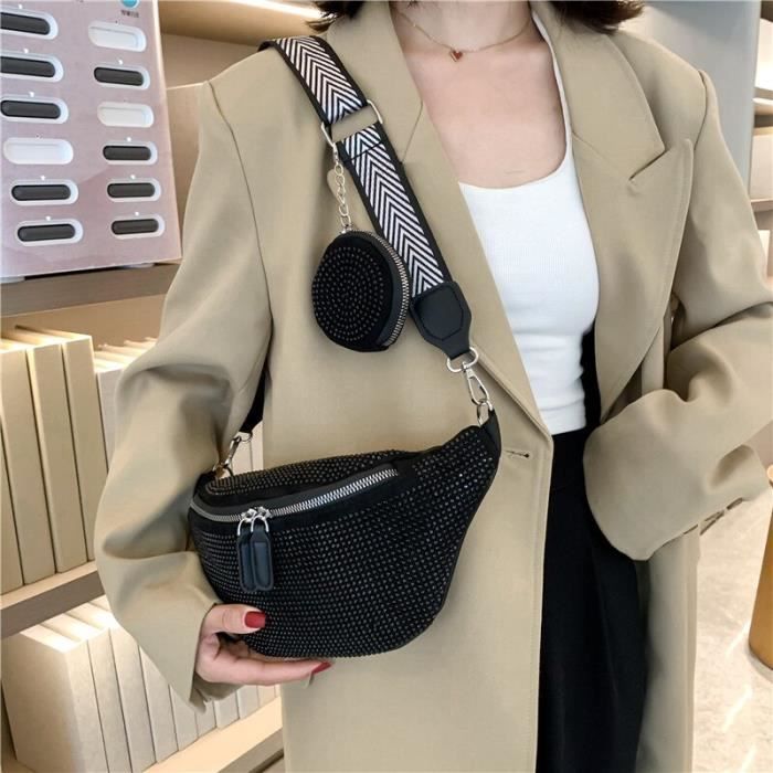 Sac clearance banane argenté