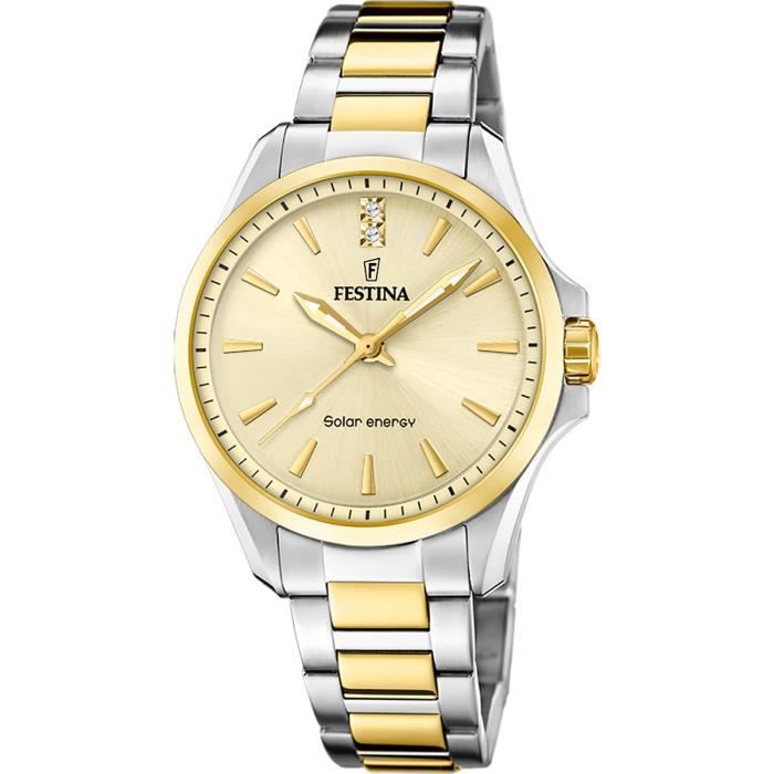 Montre festina discount femme bicolore