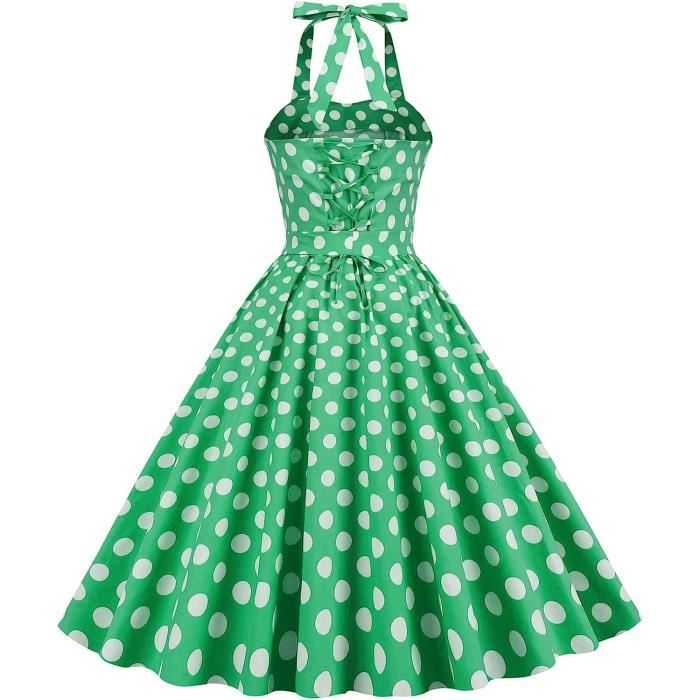 Robe retro femme clearance