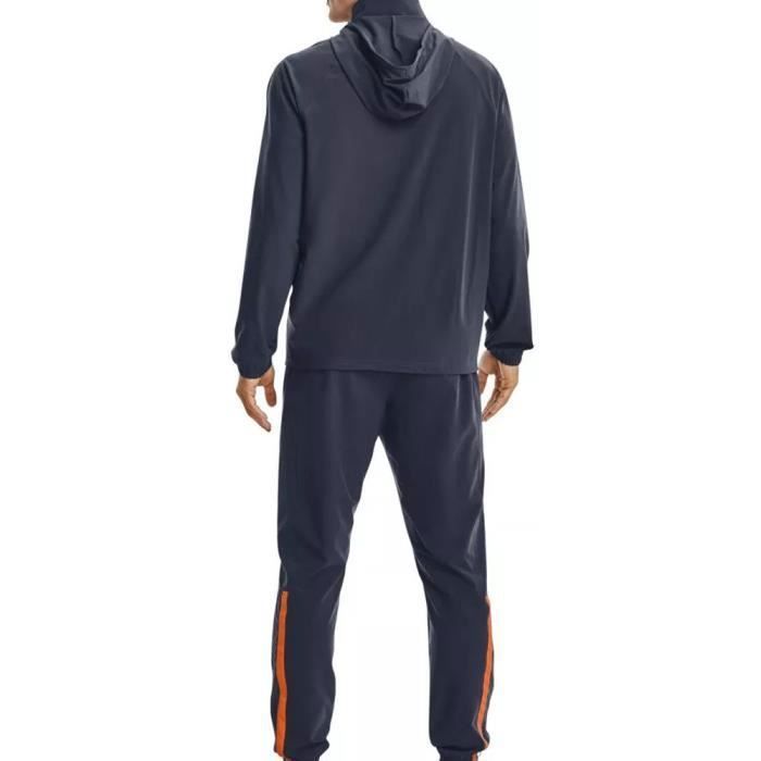 Survetement Under Armour Accelerate Veste zippee avec capuche Pantalon jogging Respirant Grey Cdiscount Pret a Porter