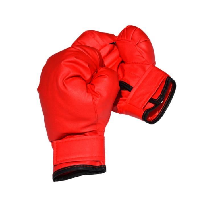 Gants De Boxe Demi-doigts Pour Enfants – Mitaines Réglables En Nylon Et éponge – Idéal Pour Kickboxing, Taekwondo Et MMA