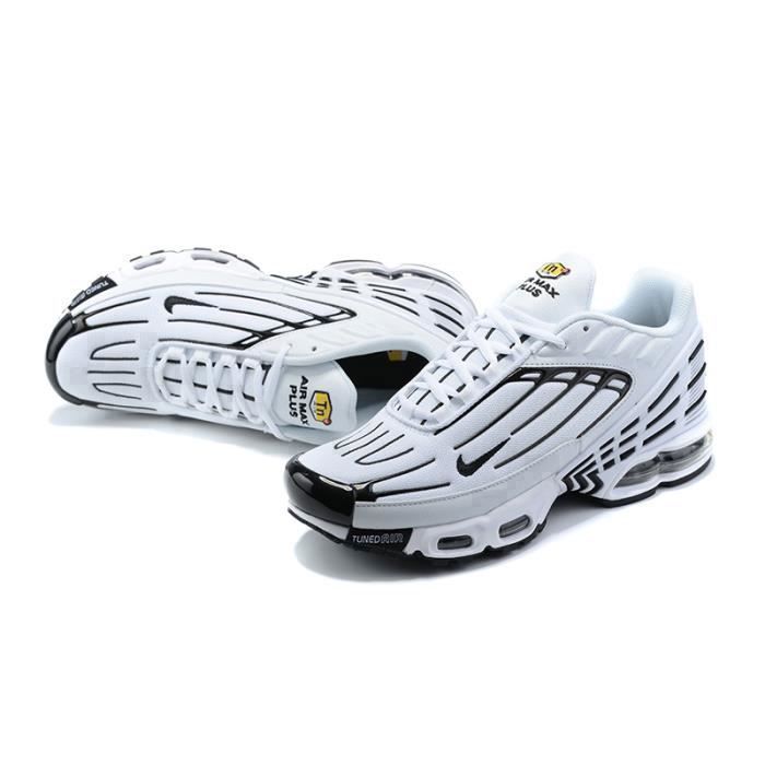 Air max plus hotsell 3 blanche et noir