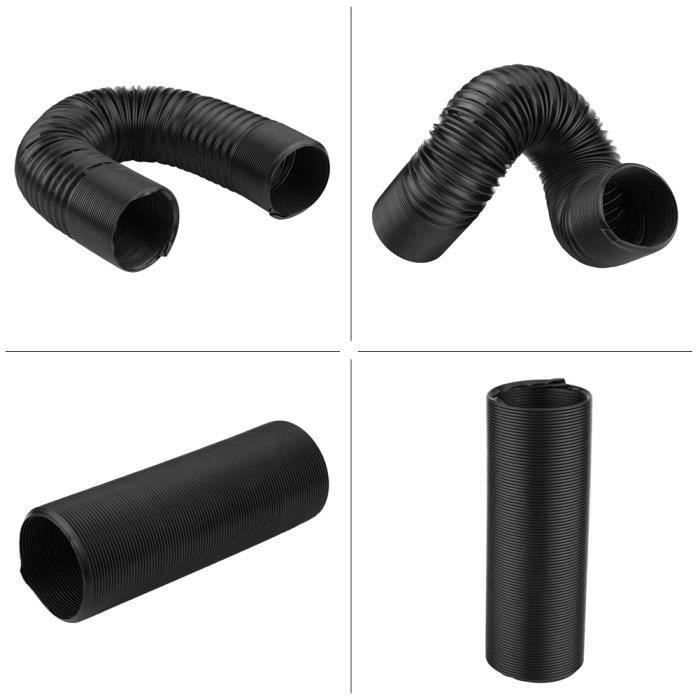 Tuyau Admission Air Froid Flexible 1M – Diam. 75/63 Mm Universel – Conduit Air Moteur Voiture, Filtre Induction