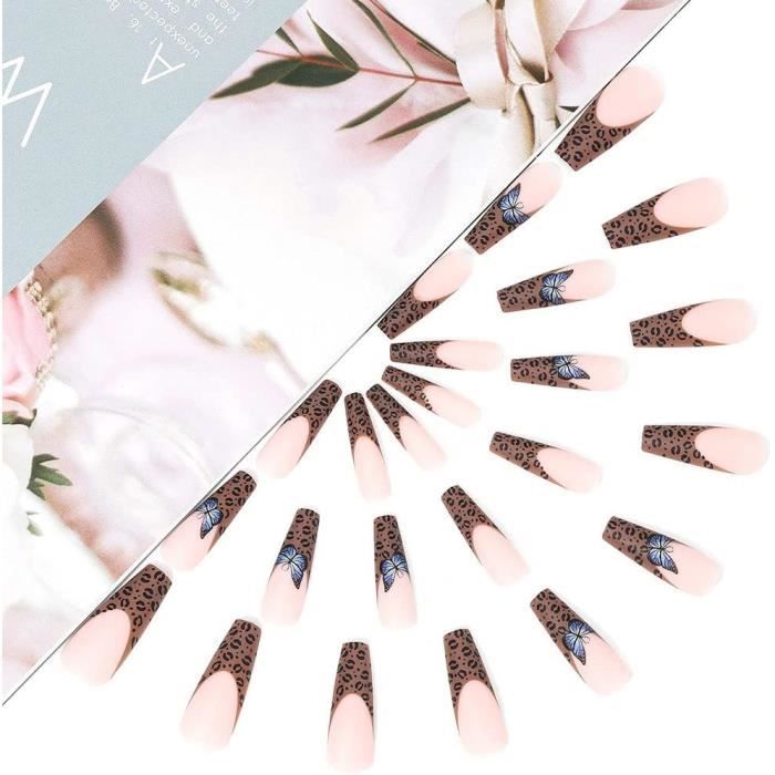 Faux Ongles Gothiques Halloween - 10 Pièces Longs, Style Horreur, Pour Déguisement Et Fête Masquée - 2
