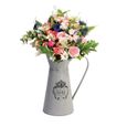 1 Pc Mode Chic Minable Fer En Métal Rustique Style Cruche Pichet Pot Fleur Vase Portable pour la Fête De  BUSTE - MANNEQUIN-2