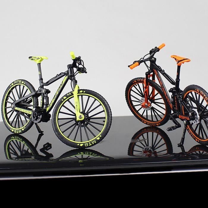 2pcs vélo miniature doigt montagne équitation vélo modèle jouet