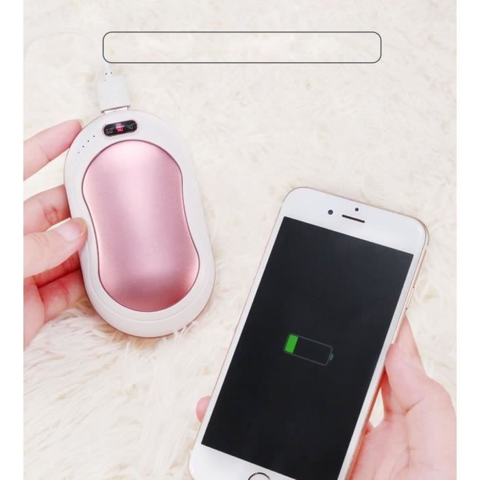 Chauffe Mains Rechargeable Batterie pour SAMSUNG Galaxy J3 2016 Smartphone  5200mAh USB Chaufferette Lumiere Electrique