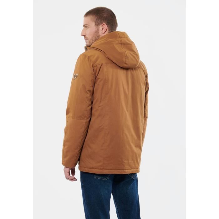 KAPORAL Parka marron homme VAKO Marron Cdiscount Pr t Porter