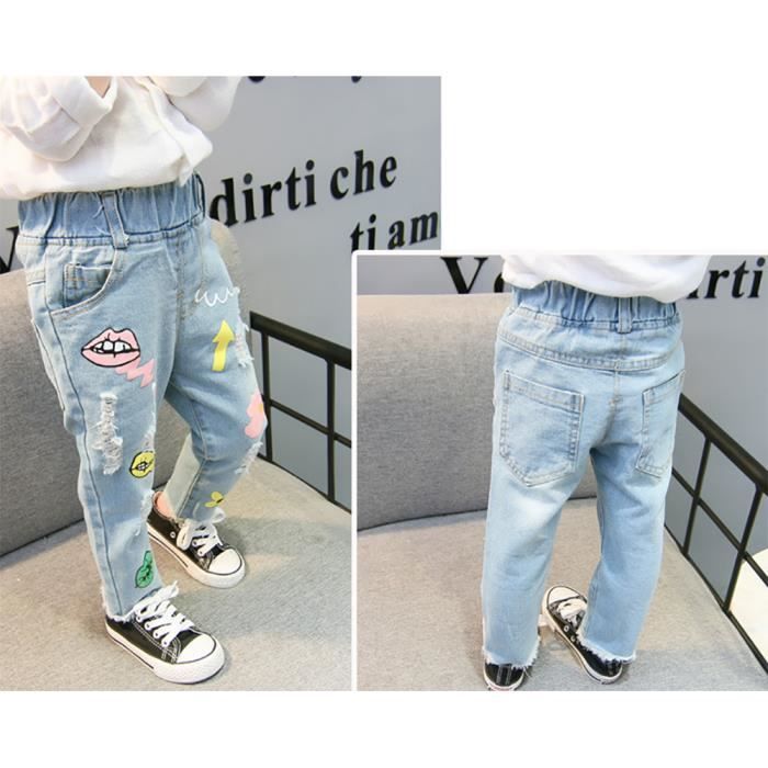 Pantalon fille cheap 2020