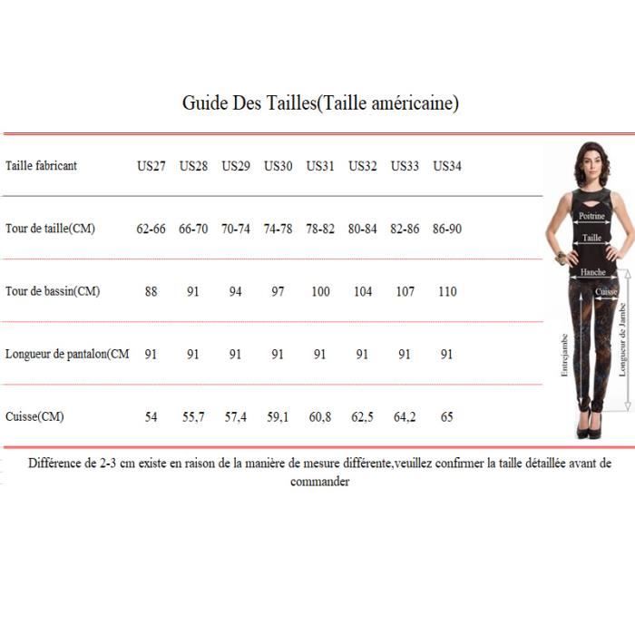 Taille 9 top pantalon femme