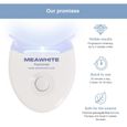 Blanchiment dentaire - Kit Meawhite 20 minutes, 3 étapes - Formule brevetée sans peroxyde - Technologie Lampe LED - Plastimea-3