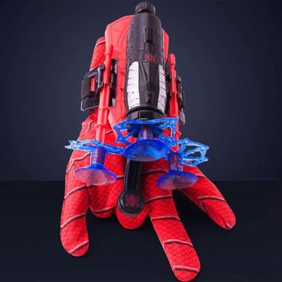 Gants Lanceur Spider-Man - Jouet Poignet Avec Fléchettes Ventouse Pour Enfants Cosplay