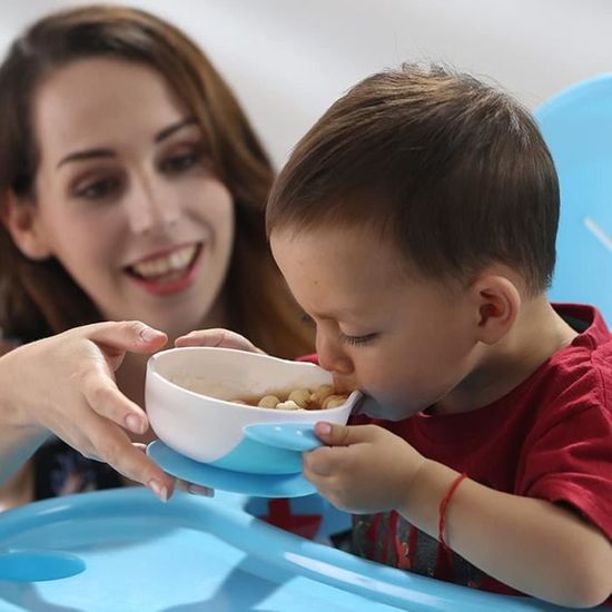 Bol Ventouse Pour Bebe Et Cuillere Bol A Ventouse Enfant Tout Petits Et Enfants Avec Une Forte Aspiration Sans Bpa Approuv 19 Cdiscount Puericulture Eveil Bebe