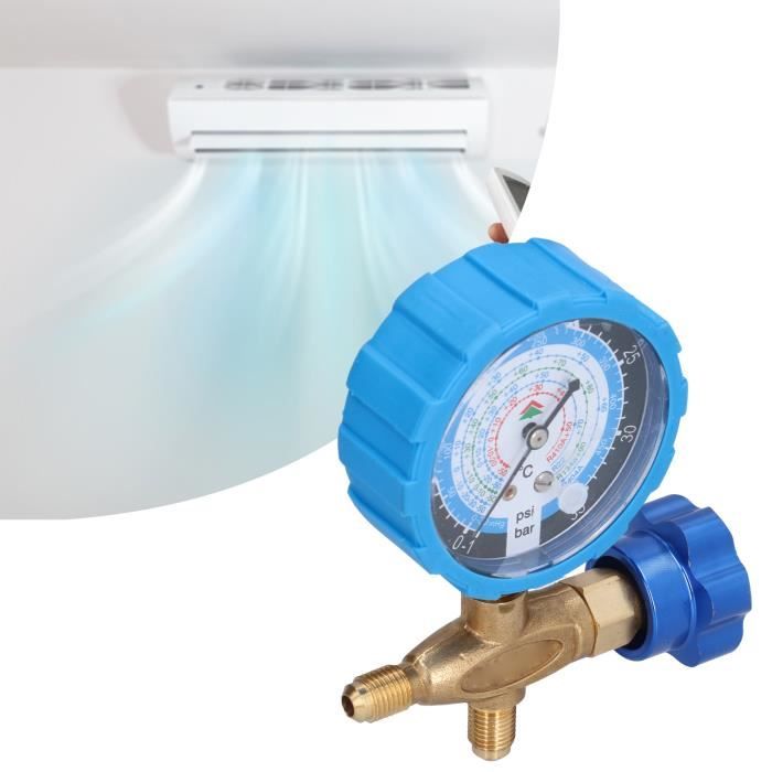 Manometre R134a Manomètre de réfrigérant - VBESTLIFE - HS-466NAL - Blanc - 1 Voie ...