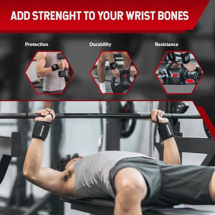 Velites Bandes Serre-Poignets Shell Flexy - Gym, Crosstraining Et Haltérophilie