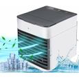 Climatiseur mobile ONTWAY Mini Climatiseur Portable Rglable avec Trois Vitesses de Fonctionnement 790W Blanc Classe A PZCC