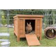 TRIXIE Maison pour petits animaux - 60x47x50cm - Pour lapin-0