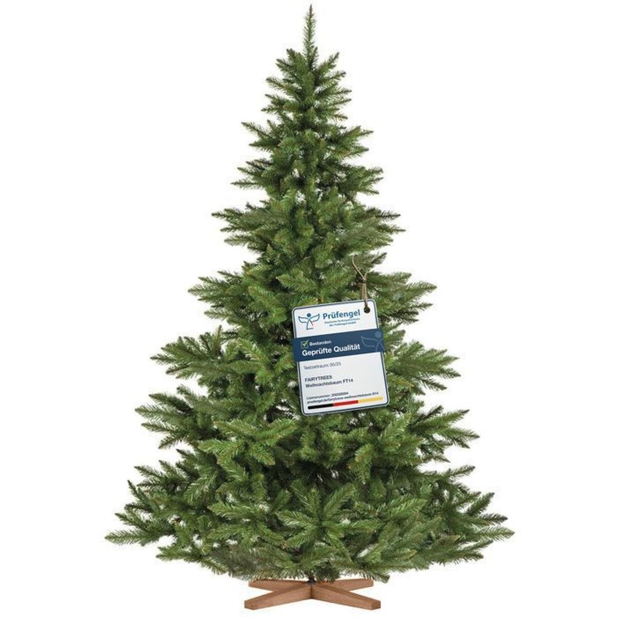 Sapin De Noël Mural En Bois Naturel – Décoration Nordique à Accrocher (55x80 Cm)