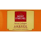 Mont St Michel - Savon Cologne Solide - Ambrée Authentique - 125 g- Lot de 8