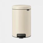 BRABANTIA Poubelle à Pédale NewIcon 12 L - Soft Beige