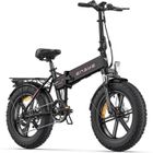 Vélo électrique Pliable ENGWE EP-2 Pro Autonomie 80-120km Batterie 48V13Ah Shimano 7 vitesses Pneus snow 20 pouces VTT Fat bike