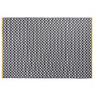 SOLYS Tapis d'extérieur polypropylène noir 180 x 120 cm