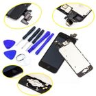 SAVFY Écran LCD Complet Vitre Tactile iPhone 5C noir Assemblé (Avec kit outils) (Assemblée w / Frame + Accueil Bouton + avant Caméra)