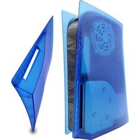 Façades pour PlayStation 5 PS5 Console Covers Plates - Matte Translucent Blue