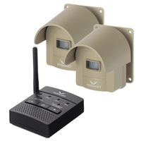 Alarme maison sans fil - HOSMART-4 canaux - Détecteur de mouvement - Détection de véhicule - Anti intrusion