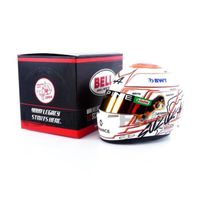 Voiture Miniature de Collection - MINI HELMET 1/2 - CASQUE Esteban Ocon - Alpine Japan GP 2023 - White / Red - 4100292