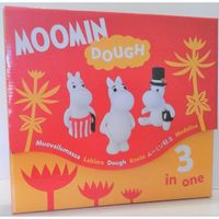 Coffret Moomin Dough Figures Pâte à Modeler 3 en 1 Loisirs Créatifs