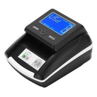 HURRISE détecteur de billets de banque à LED Détecteur de billets de banque, petit compteur d'argent papeterie stylo Prise UE