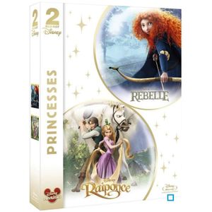 DVD DESSIN ANIMÉ DISNEY CLASSIQUES - Blu-Ray Raiponce ; rebelle