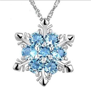 Parure Bijoux Noël Flocon De Neige — Collier & Boucles D'oreilles En Cristal Brillant - 11