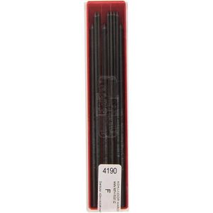 KOH-I-NOOR Fine Graphite Leads for 0.5mm Diameter 60mm 2H Mechanical Pencil
