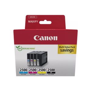 Lot De 9 Cartouches D'encre Compatible Canon MAXIFY - Cyan, Magenta, Jaune - Modèles MB2150 MB2350 MB2755