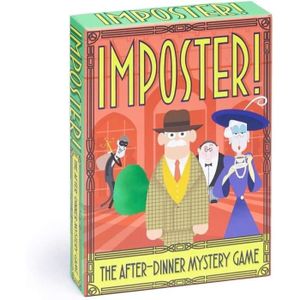 JEU SOCIÉTÉ - PLATEAU Imposter! A Murder Mystery-Style After-Dinner Game