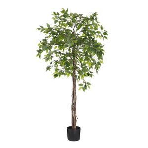 FLEUR ARTIFICIELLE Plante Artificielle Ficus en Pot de Fleur - H150 x