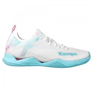 CHAUSSURES DE HANDBALL Chaussures de handball femme Kempa Wing Lite 2.0 - blanc/bleu aqua - 39