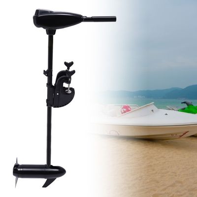 Moteur électrique Pour Bateau 12V 80LBS – 800W, 5 Vitesses AV/3 AR, Indicateur Batterie LED, Réglable En Hauteur – Idéal Pour 6-8 Personnes