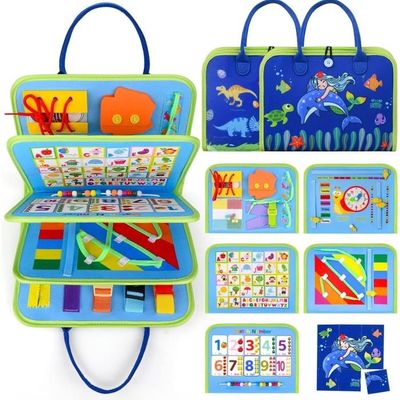 Panneau sensoriel Montessori, jeu éducatif Babymania Busy Board, table  d'activité sensorielle montessori pour enfants unisexe -  France
