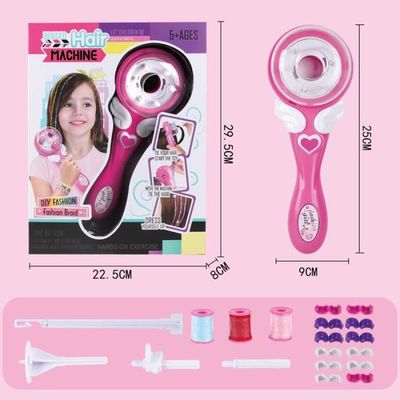 Machine a Tresser les Cheveux Fille, Outil de Tressage pour Enfants, Multicolore