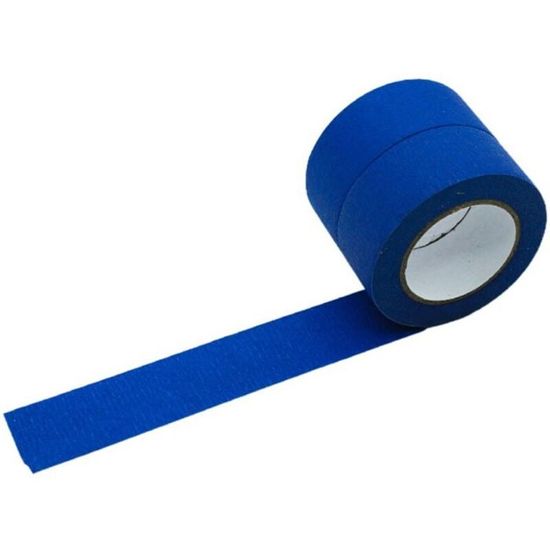 GOTRUST – Lot De 4 Rubans De Masquage Bleu 25 Mm X 20 M – Pour Peinture, Décoration, étiquetage – Adhésif Propre Sans Traces