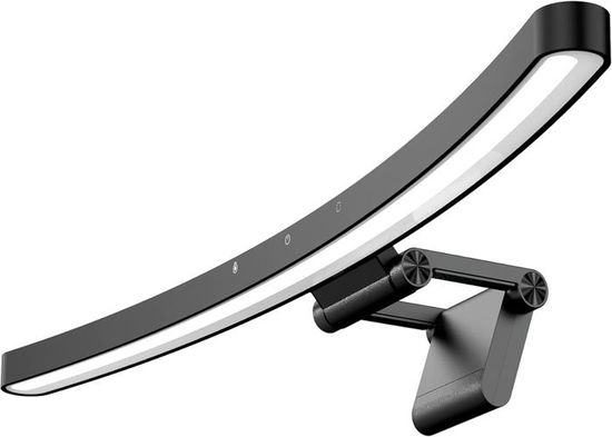 Lumière Bureau USB Barre Lumineuse Moniteur GOWENIC – 40 Cm, 3 Températures Couleur, Gradation Tactile, USB-C, Pour écrans Incurvés Barre Tactile USB-C Avec Gradation