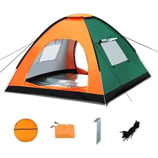 Tente Familiale Portal – 4 Personnes – Dôme Compact – Imperméable – Porte Double – Neuve