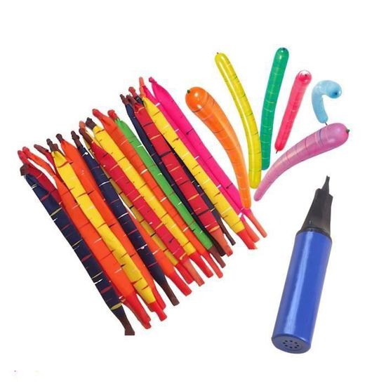 Lot De 150 Ballons Longs En Latex - Pour Fêtes Et Décoration - 12