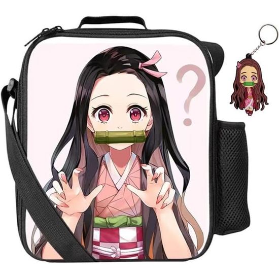 Demon Slayer Kamado Nezuko Boîte À Déjeuner Avec Porte-Clés Étanche Sac ...